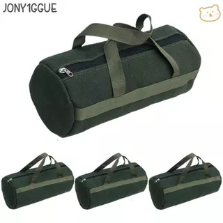 JONY1GGUE กระเป๋าเก็บเครื่องมือ, ที่เก็บเครื่องมือฮาร์ดแวร์แบบพกพาความจุขนาดใหญ่, กระเป๋าถือมัลติฟังก์ชั่นมือเครื่องมือผ้าใบหนาชุดซ่อมรถยนต์