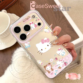 เคสโทรศัพท์ใสป้องกันการตก KT น่ารักสุดๆ เหมาะสำหรับ Realme C30 C55 C53 C75 C85 71 5 C11 C20 11 C31 C33 C35 C67 C21Y