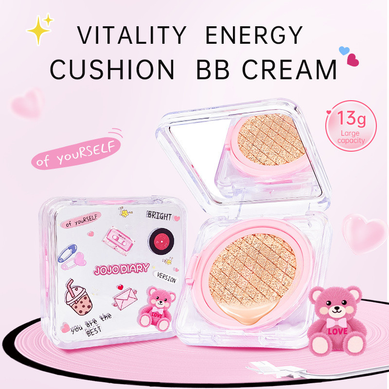 JOJO DIARY Cushion BB Cream คอนซีลเลอร์ให้ความชุ่มชื้นแม้ผิวโทนคุชชั่น