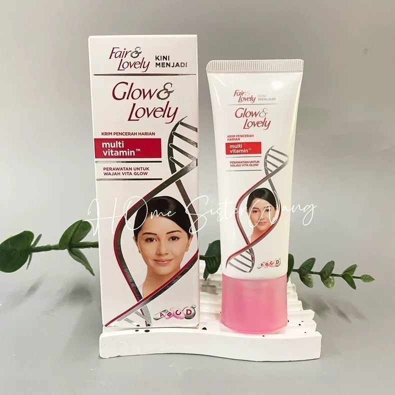 India Fair L0vely/วิตามินรวมครีม Brightening ลบรอยสิว 50g บรรจุภัณฑ์ภายนอกฟรีพลาสติก