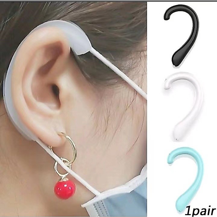 *10แถม1*ชิลิโคนป้องกันการบาดกันรัดของสายแมสไม่ให้เจ็บหู
