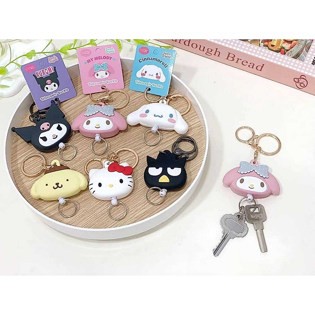 พร้อมส่ง พวงกุญแจโยโย่ น่ารักห้อยกระเป๋าได้ คล้องใส่บัตร ใส่กุญแจ