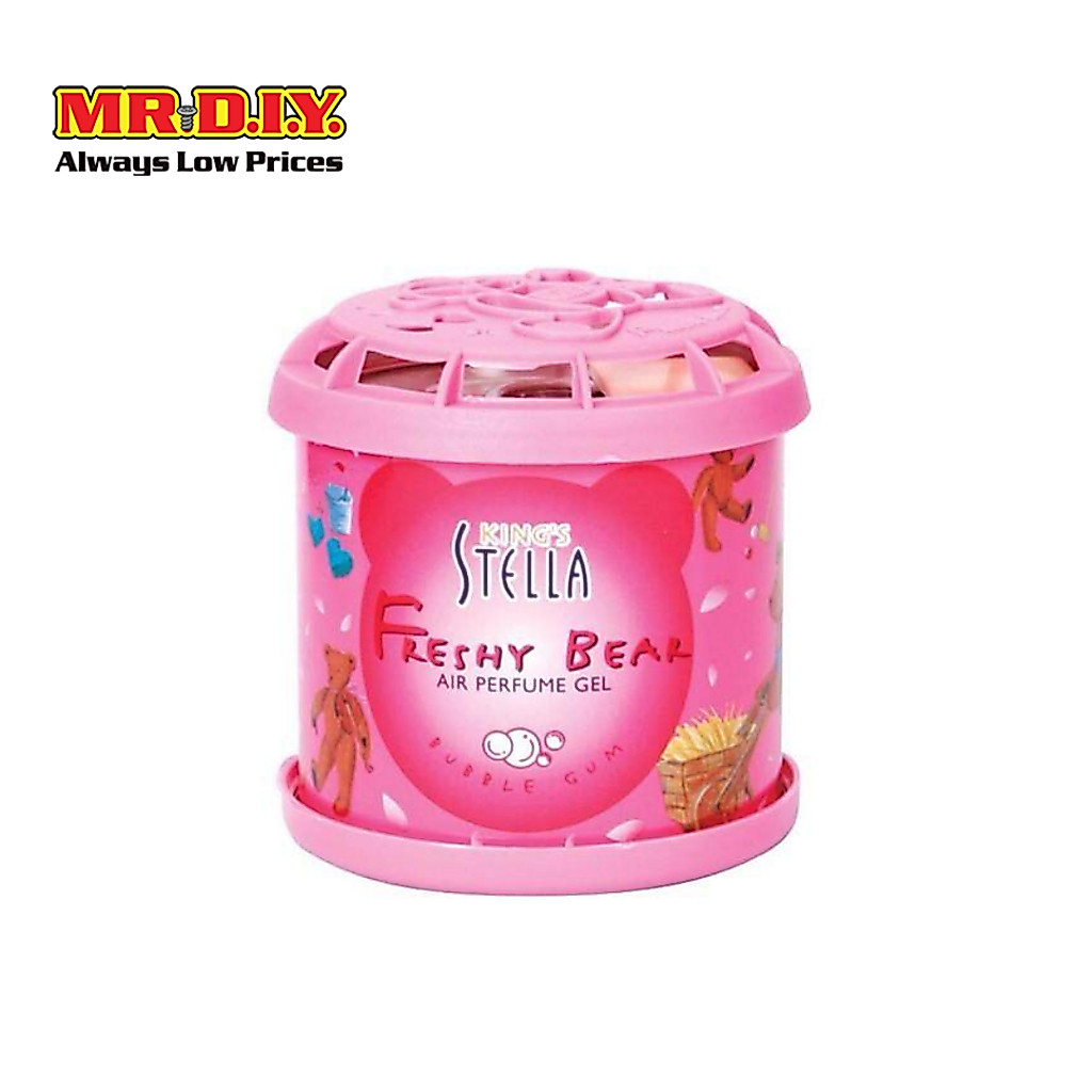 KINGS STELLA เจลปรับอากาศ รุ่น เฟรซชี่แบร์ กลิ่นบับเบิ้ลกัม ขนาด 80 กรัม