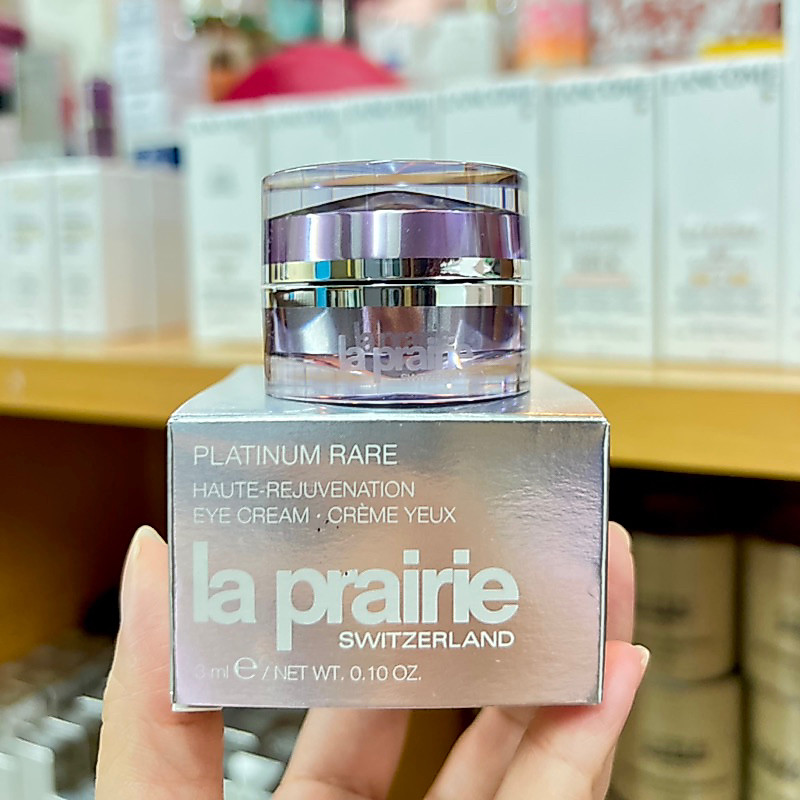 ( ผลิต 2025) อายครีมไลน์ TOP #ขนาดทดลองสุดคุ้ม ) LA PRAIRIE PLATINUM RARE HAUTE REJUVENATION EYE CREAM