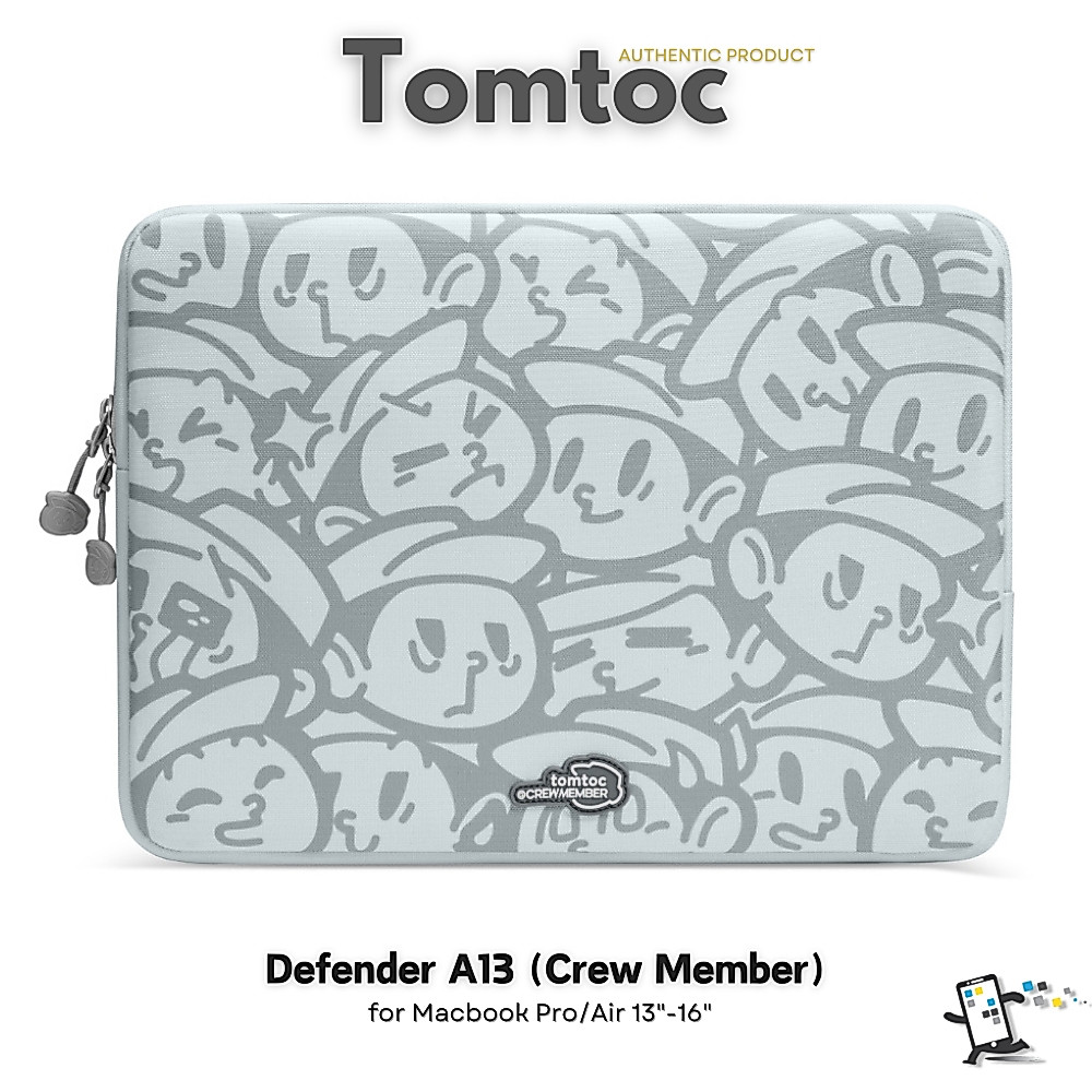 Tomtoc Defender A13 (CrewMember) กระเป๋าสำหรับ Macbook Pro 14-16" และ Macbook Air 13-15"