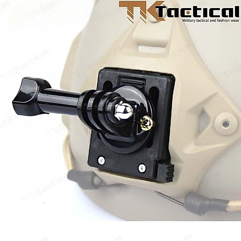 ฐานกล้องพลาสติก สำหรับหมวก Fast Mich ขาจับกล้อง GoPro Action รุ่น 6159