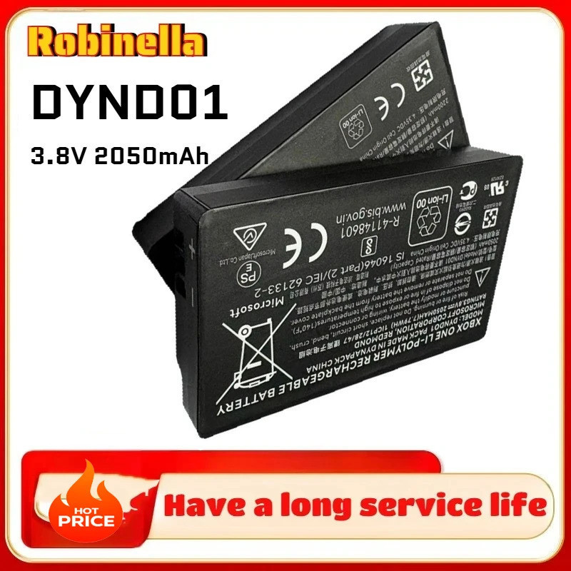 แบตเตอรี่เกมแพดใหม่ DYND01 3.8v 2050mAh แบตเตอรี่สําหรับ Microsoft XBOX Elite 2 Series 1797