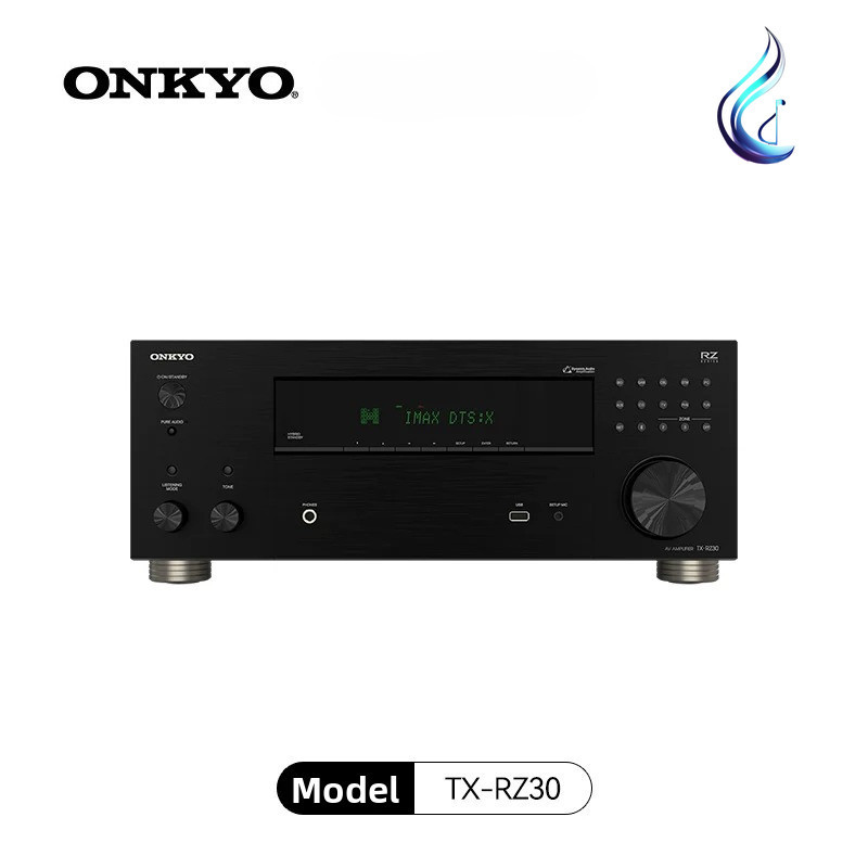 ONKYO TX-RZ30 9.2-Ch 8K AV Receiver Dirac Live THX ได้รับการรับรอง 100W ช่องโฮมเธียเตอร์เครื่องขยายเ