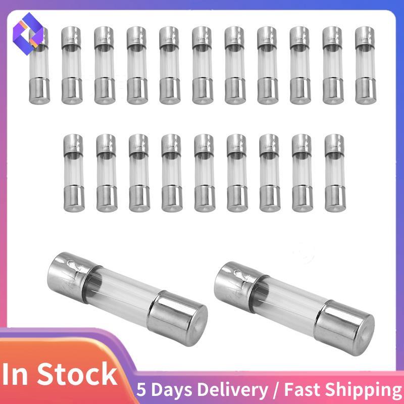 20 x 250 V 2A F2AL Quick F link ฟิวส์หลอดแก้ว 5 มม. x 20 มม.