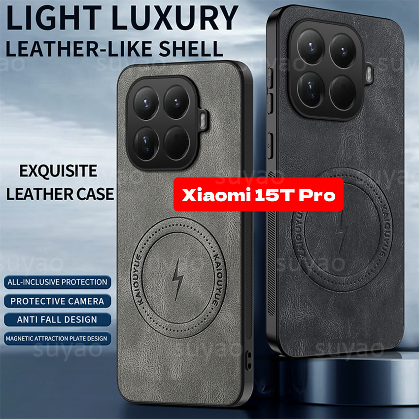 T THAA Xiaomi 17 T Pro 15 T Pro 15 T Pro 15 T Pro Xiaomi 15 T 2025 เคสโทรศัพท์ไร้สายชาร์จหรูหรากรณี 