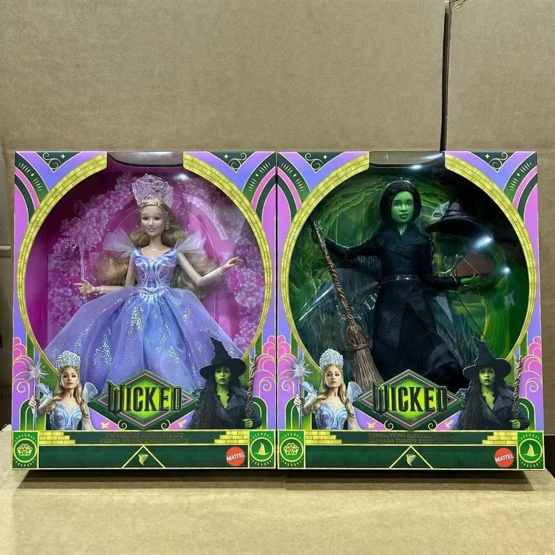 Wicked Magic Bad Witch Deluxe Edition Glinda Movie ตุ๊กตาสไตล์เดียวกันตุ๊กตาของเล่น HXY37