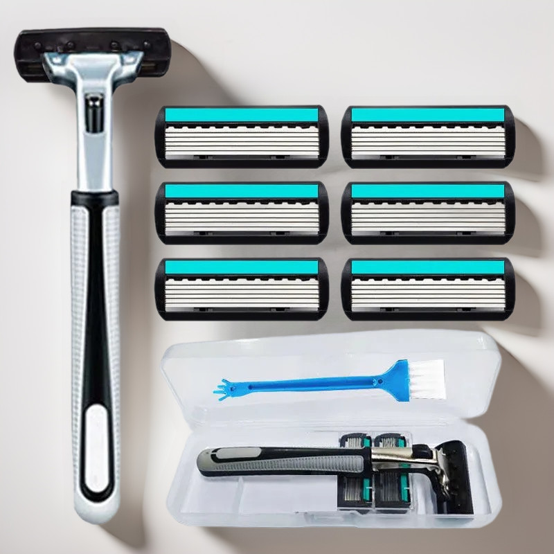 Geely Razor Six-Layer Manual Razor Vintage Shaving