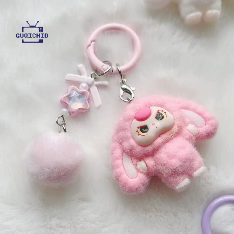 โซ่โทรศัพท์มือถือ สายคล้องโทรศัพท์ Baby Three โทรศัพท์เชือกเส้นเล็กลูกปัดโทรศัพท์พวงกุญแจโซ่ป้องกันการสูญหาย Anti-Lost