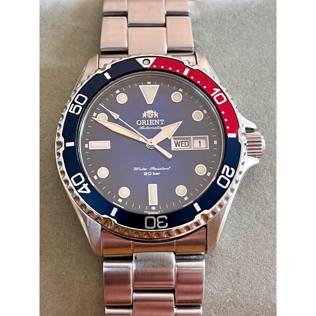 Orient ORIENT Mako Automatic Mechanical Diver's Watch  RN-AA0812L  Navy