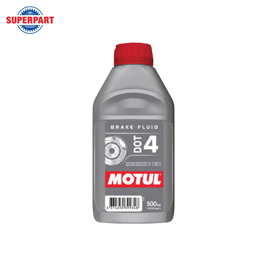 น้ำมันเบรคมอเตอร์ไซค์ MOTUL-DOT 4(0.2L) (112833)