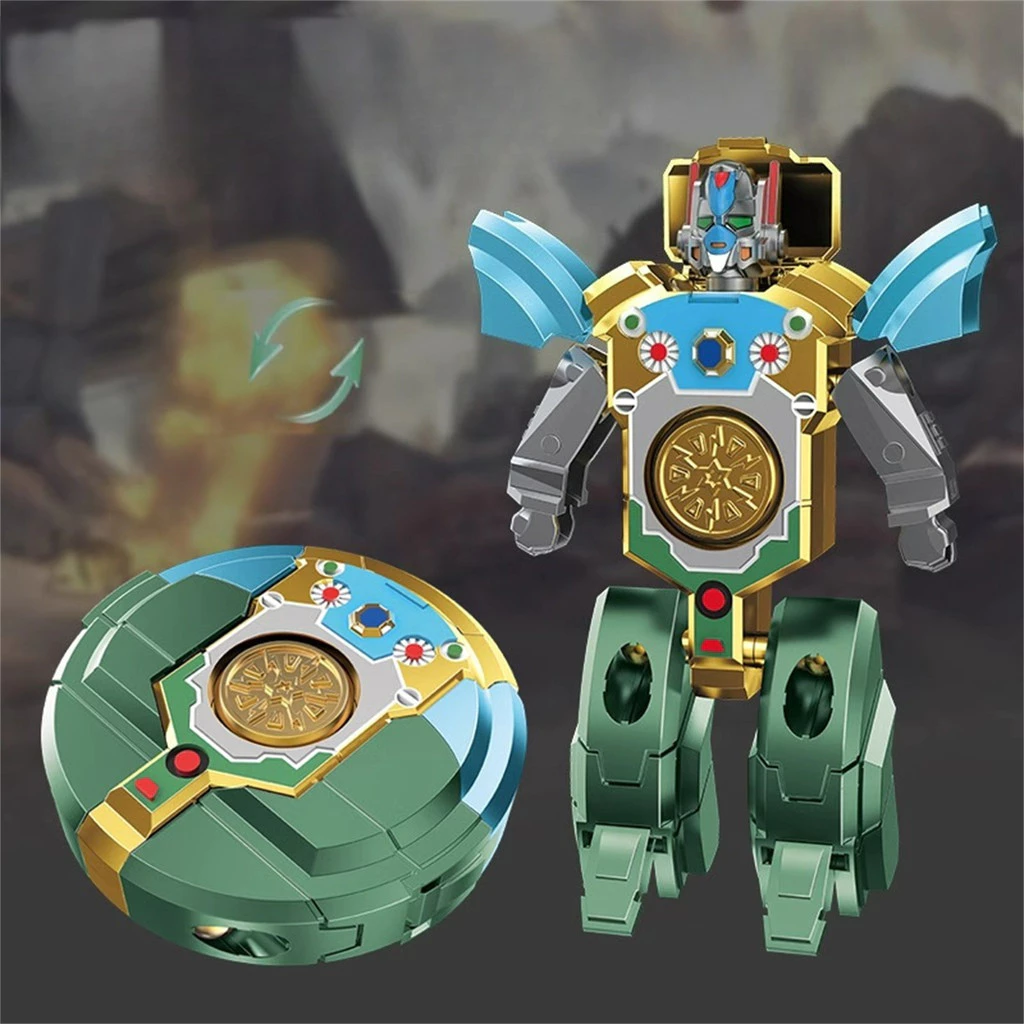 Shape-forming Robot Fidget Toy Transforming Robot Fidget Spinner สําหรับผู้ใหญ่วัยรุ่นเด็กความเครียดบรรเทา