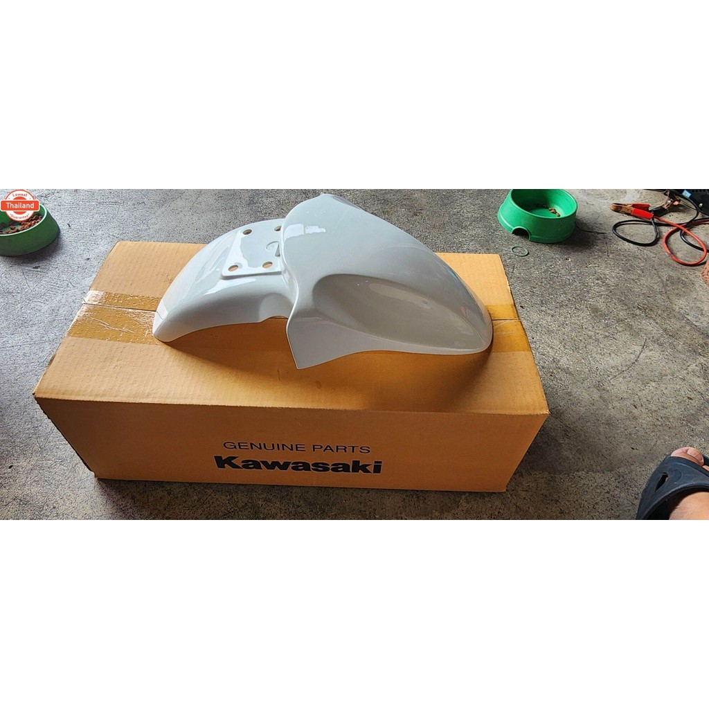 ังโคลนหน้าสีขาว KSR110ตัวเก่า35004-0055-266