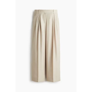 H&M(เอชแอนด์เอ็ม) กางเกงขายาวทรง Tailored แบบกว้าง ผู้หญิง 1293733_1