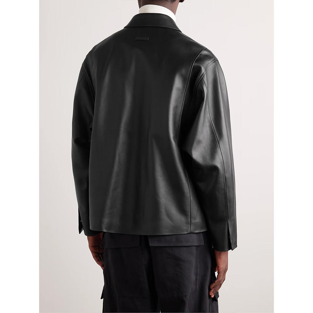 แจ็คเก็ตหนัง FEAR OF God ETERNAL สไตล์.High Street