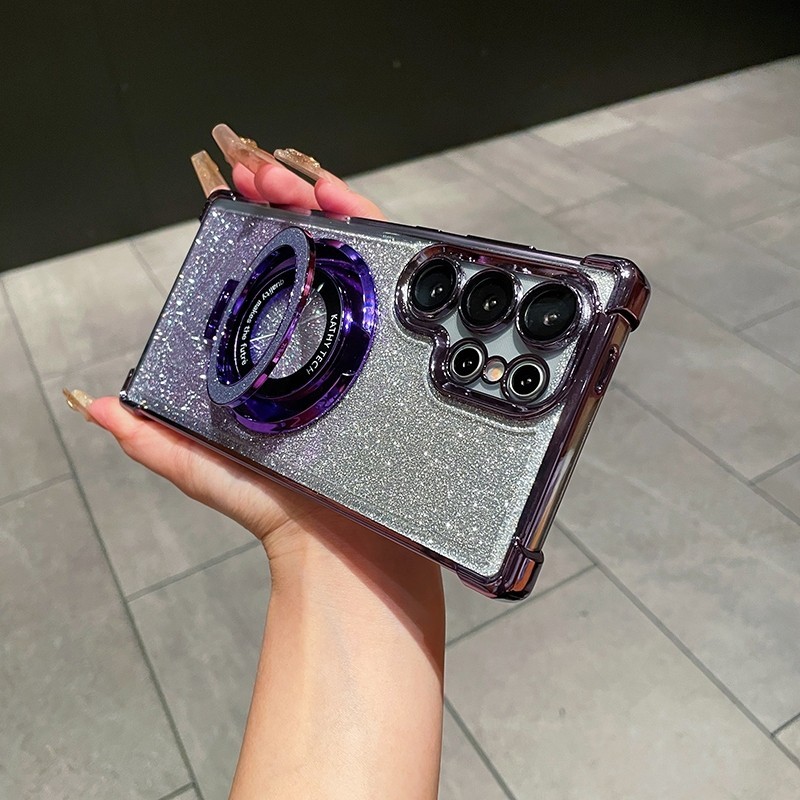 เคส สำหรับ ซัมซุง Samsung A07 5G / A17 5G เคส นิ่ม TPU ตั้งได้ หรู Case รุ่นใหม่ A06 / A16 / A26 / A