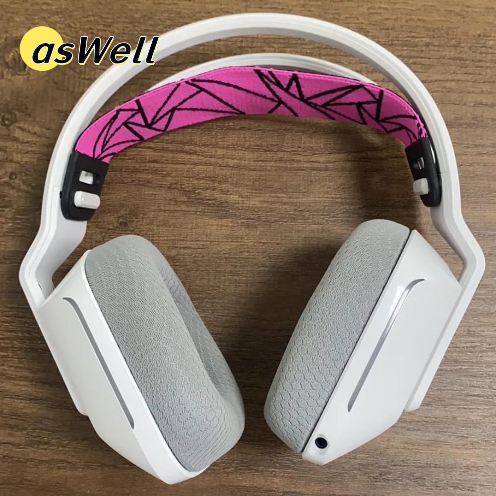 ASWELL ที่คาดผมชุดหูฟัง, ฝาครอบป้องกันคานแบบเปลี่ยน, สายรัดอะไหล่ซ่อม ปลอกป้องกันแบบนุ่มสําหรับ G733
