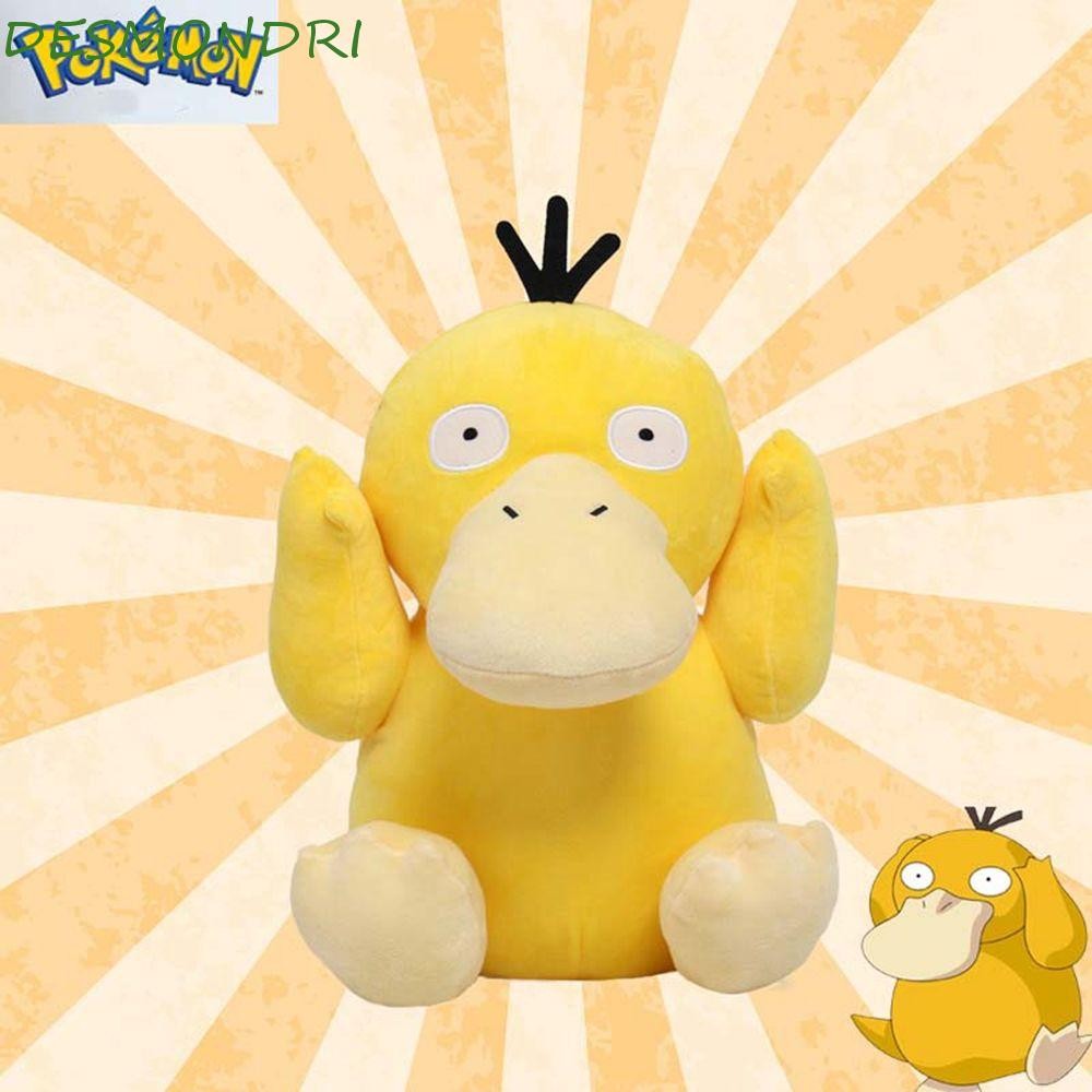 DESMNDRI Pokemon Psyduck จี้กระเป๋าตกแต่งบุคลิกภาพอะนิเมะตุ๊กตา Psyduck Key Chain การ์ตูนออกแบบของเล