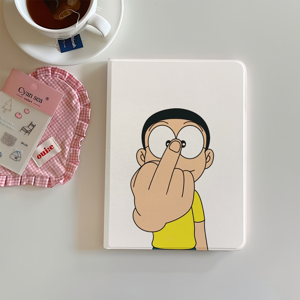 COD เคสiPad Air7/6 Pro13 2024 ท่าทางตลกๆ Gen11 Gen9 เคสไอแพด Air5 mini7 พร้อมถาดใส่ปากกา IPad case ราคา ถูกที่สุด ดีลบีเคเค