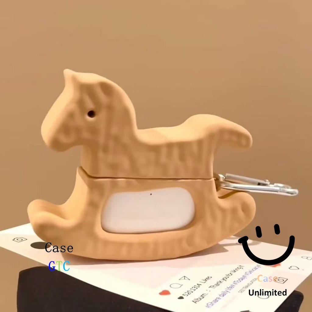 GTC สําหรับ HOCO EW84 EW74 เคสหูฟัง Creative น่ารักโยกโทรจัน