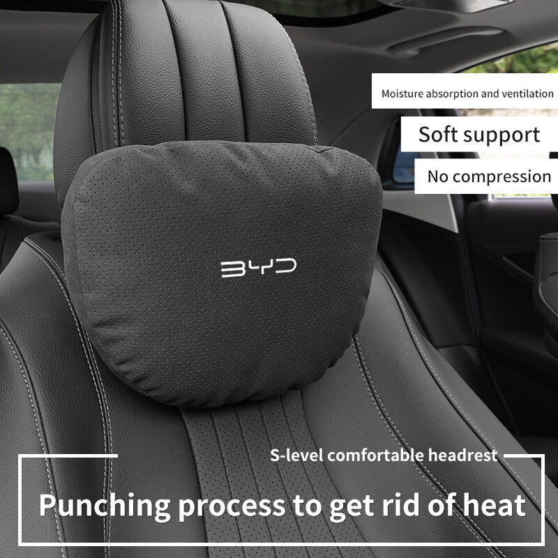 คุณภาพสูงรถ Headrest คอสนับสนุนที่นั่ง Soft Protector หมอนรองคอสําหรับ BYD ATTO 3 EA1 EV YUAN SONG P
