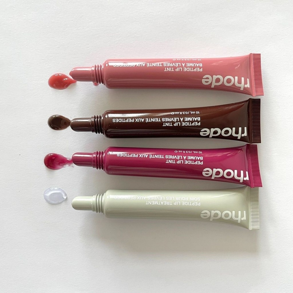 Rhode rhode skin ไม่มีสีไม่มีกลิ่น unscentde ลิปสติก Lip Gloss Lip Oil Gel Lip Care Hydrating Lip202
