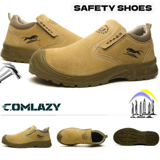 🔥พร้อมส่ง🔥รองเท้าเซฟตี้ พื้นเคฟลาร์ กันกระแทก safety shoes น…