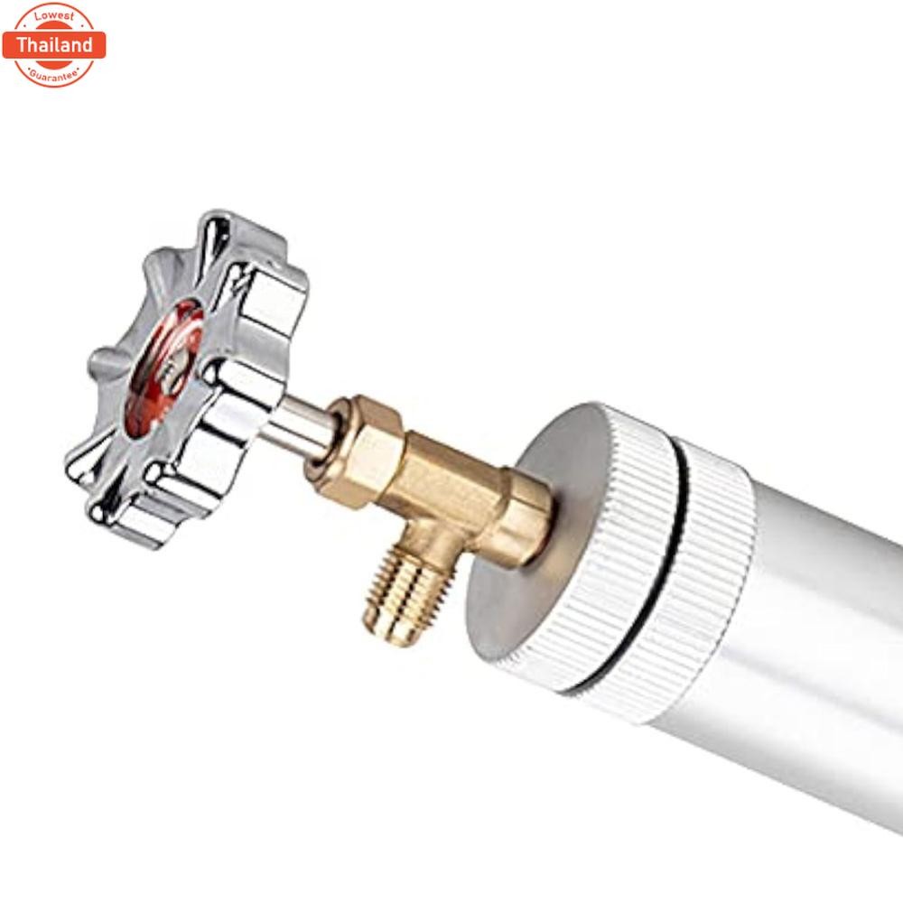 A/C Dye Injector R12R R134A 1/4 Inch Sae Liquid Fuel Injector 2Oz Air Conditioning Filling Tube Refr