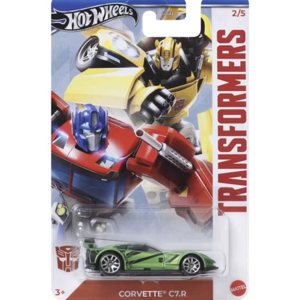 Hotwheels Hotwheels Hotwheels CORVETTE C7 Supercar Green Transformers CORVETTE