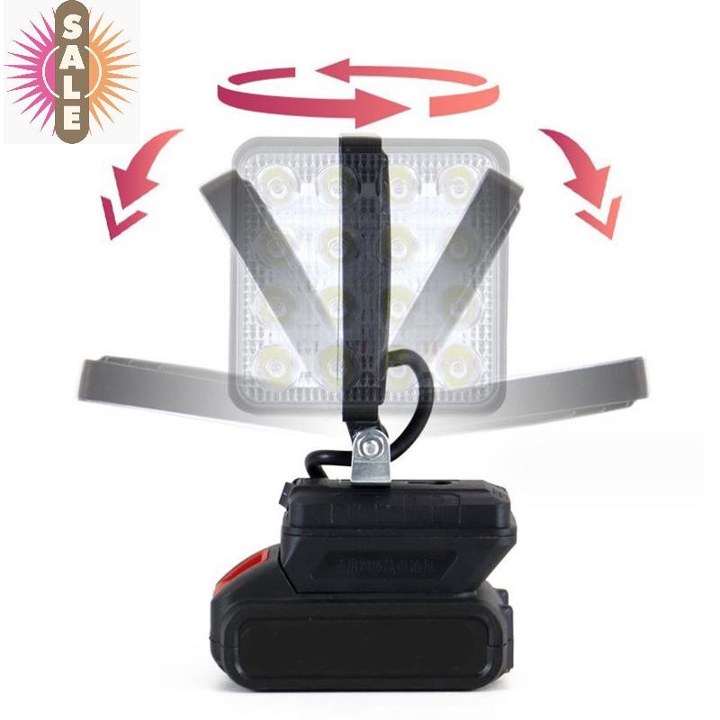 Ap สําหรับ Makita 18V Li-ion แบตเตอรี่ LED ทํางาน 3/4 นิ้วไฟฉายแบบพกพาฉุกเฉินน้ําท่วมโคมไฟ Camping โ