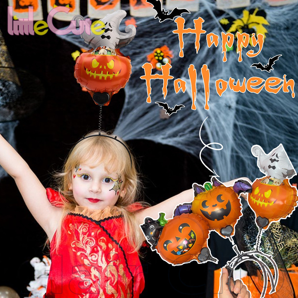 [HGB] หมวกปาร์ตี้ Halloween 10 ชิ้น 6 สไตล์ ออกแบบเหมือนอลูมิเนียมฟอยล์ สำหรับงานเฉลิมฉลองและคอสเพลย