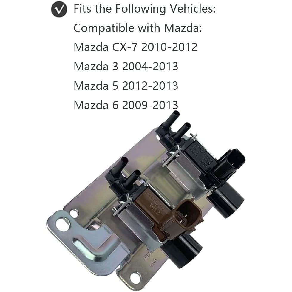 ไอดี Manifold สูญญากาศ Runner Solenoid วาล์วสําหรับ Mazda CX-7 3 5 6 เปลี่ยน 4M5G-9A500 K5T46597 K5T