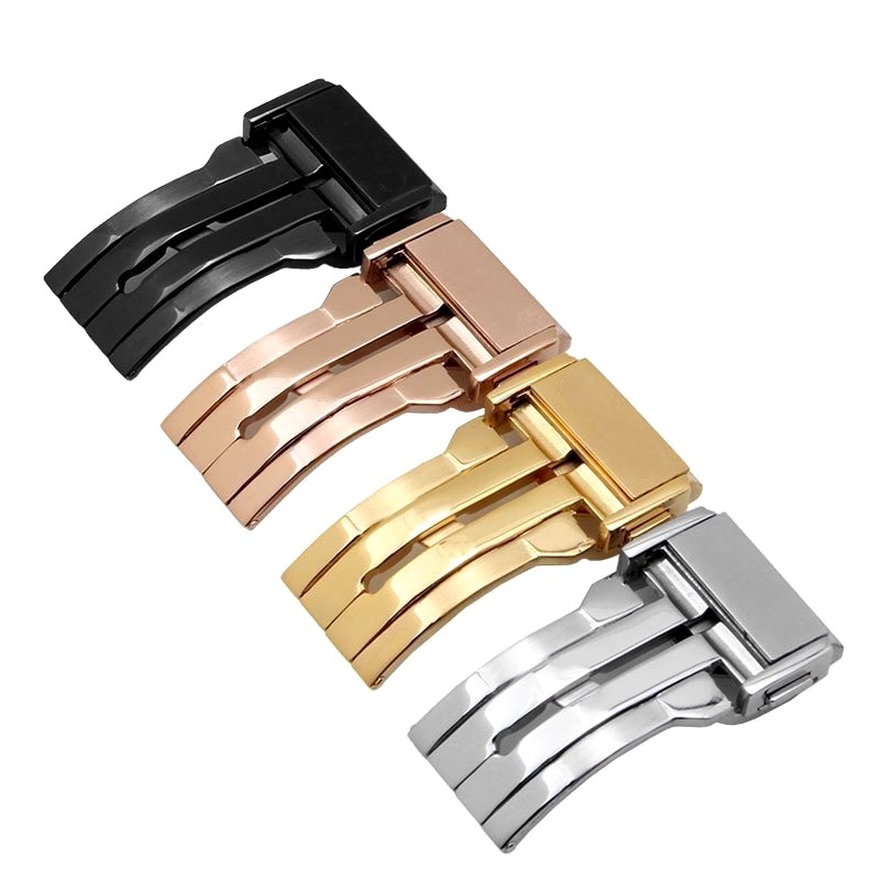 9/11✈หัวเข็มขัดเหล็กปรับให้เข้ากับ HUBLOT Hengbao Big Bang Watch Hublot หัวเข็มขัดเทป 18 20 22 24 มม