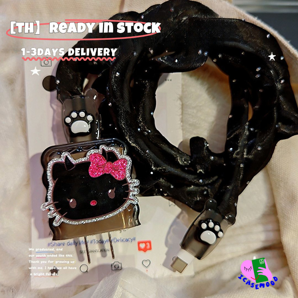 【TH Stock】เหมาะสําหรับ Apple 15 Charger เคสป้องกัน 20w สายเคเบิลข้อมูล 16promax เหมาะสําหรับ iPhone14 หัวชาร์จเร็ว 13ipad