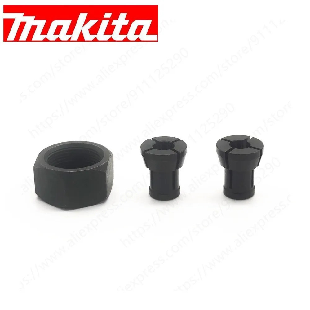 6 มม.6.35 มม.Collet Cone สําหรับ MAKITA RP0900 RT0700C RT0700CX3 RP2301FCXK RT0700CX2 3621A 3620 MT3