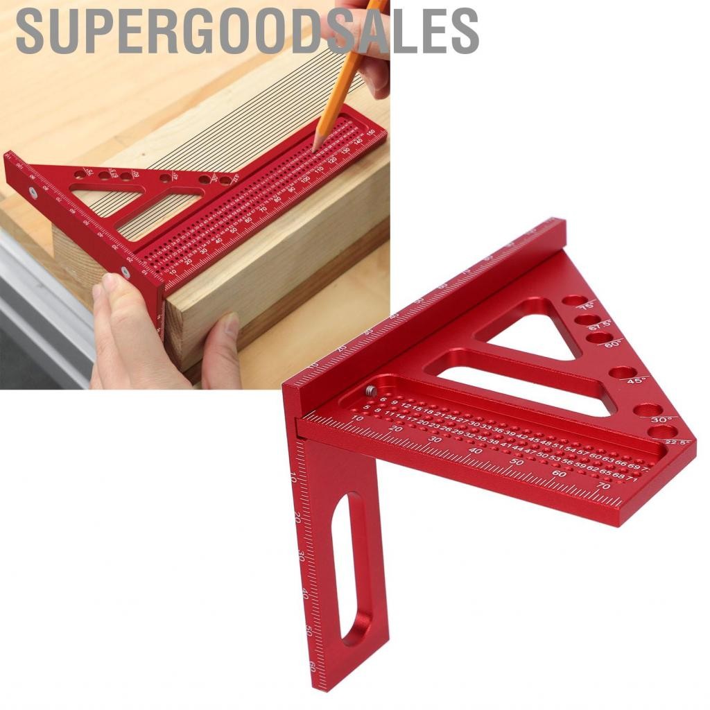 Supergoodsales Supergoodsales-th Triangle Triangle Ruler Multifunctional 3D Multi-Angle Measuring Al