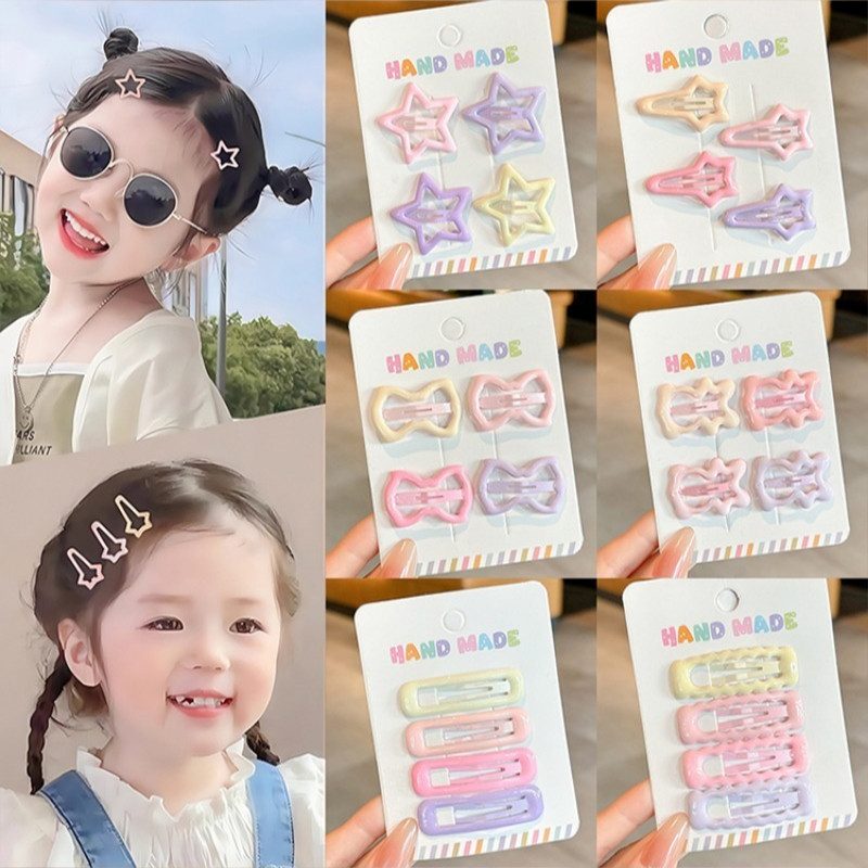 คลิปหน้าม้าติดผมแฟชั่น สำหรับเด็กและผู้หญิง  сочета้ได้หลากสีสัน