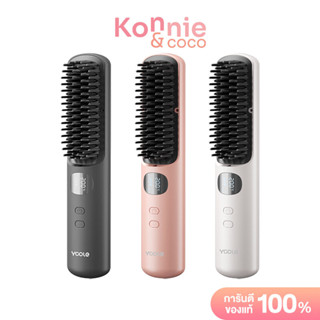Yoole Hair Straightening Brush 1pc ยูเลอร์ หวีไฟฟ้าไร้สาย (G…