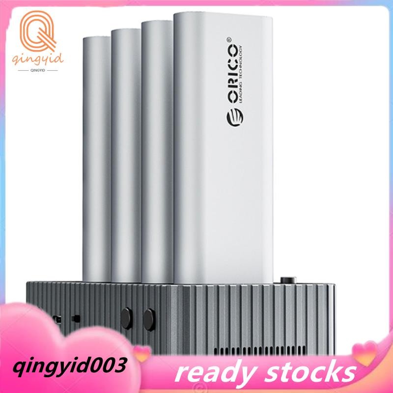 M.2 NVMe SSD Clone Docking Station 4Bay Offline Clone SSD Enclosure สําหรับ SSD ภายใน Duplicator