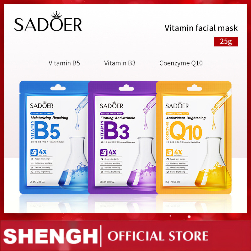 Vitamin Series Mask SADOER Moisturizing Repair B5 Moisturizing Moisturizing Mask