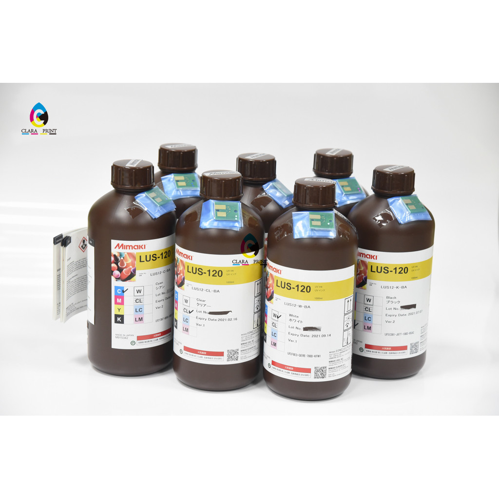 Mimaki UJF-6042MKII LUS-120 UV Ink 1 ลิตรพร้อมชิป