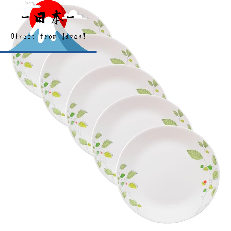 [Direct from Japan]
Corelle Plate Dish 26cm Diameter Break-resistant Lightweight Green Breeze Large 