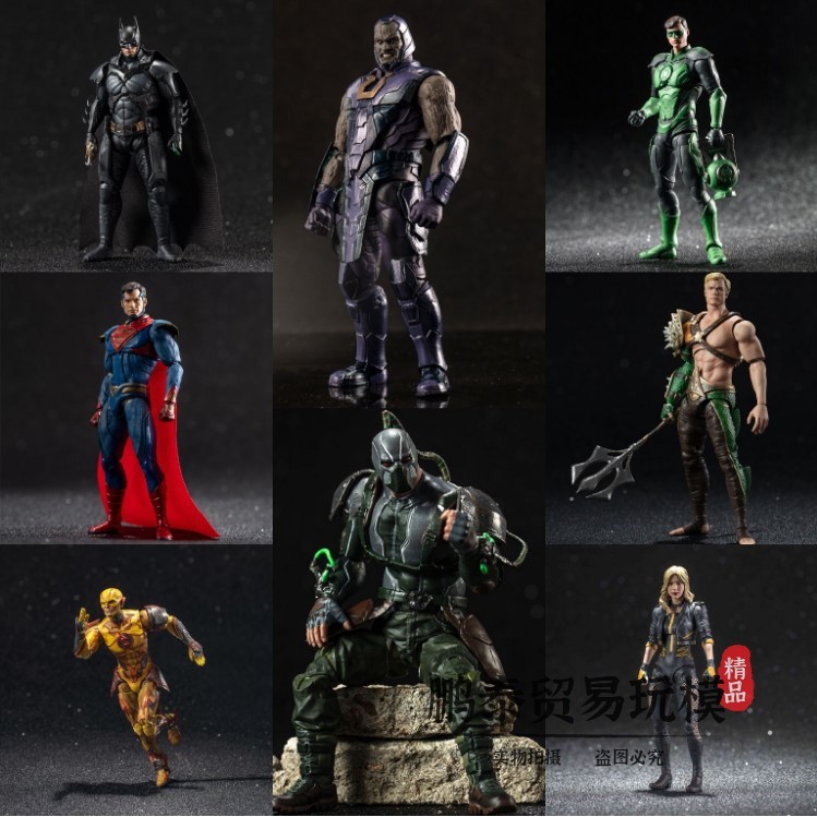 Hiya Hiya DC Injustice League 2 Superman Armored Enhanced Edition Batman Joker Bain Said Swamp Light