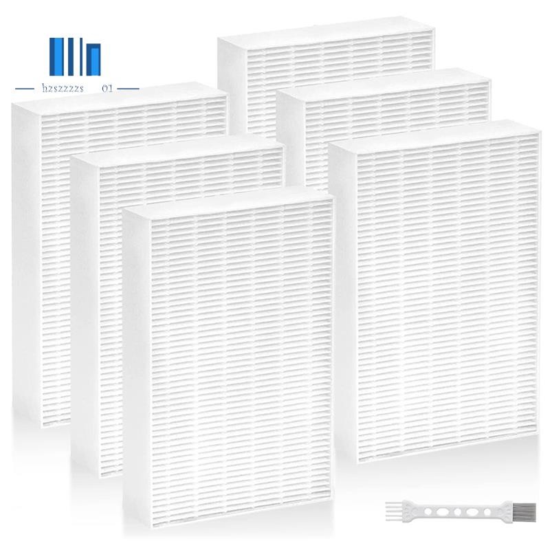 6PCS เปลี่ยนตัวกรอง HEPA R สําหรับ HPA300 HPA200 HPA100 เครื่องฟอกอากาศกรอง HPA300 HPA090 HPA250 Ser