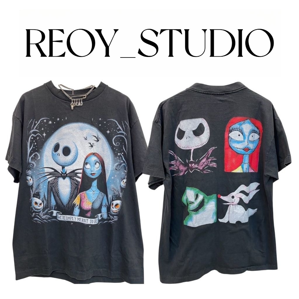 REOY_STUDIO♥Zombie Bride เสื้อยืด Oversize cotton 100% แฟชั่นสไตล์เกาหลีT-Shirtโอเวอร์ไซส์ สกรีนลายสวยงาม คอกลม ฤดูร้อน