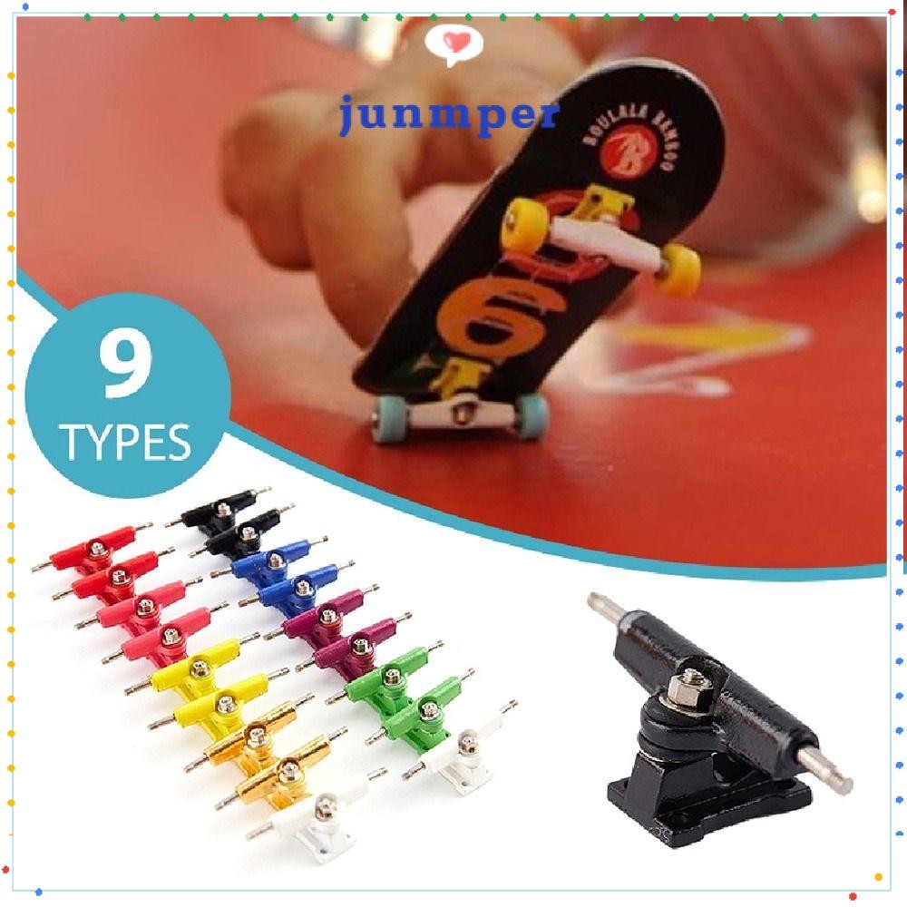 JUMPER Fingerboard Truck ขนาด 32 มม., มาพร้อมอะแดปเตอร์แบริ่งและ Bracket สำหรับ Mini Finger Skateboa